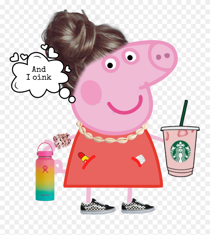 #peppa #pig #peppapig #vscopig #piggy #vsco #andioop - Starbucks New Logo 2011 Clipart