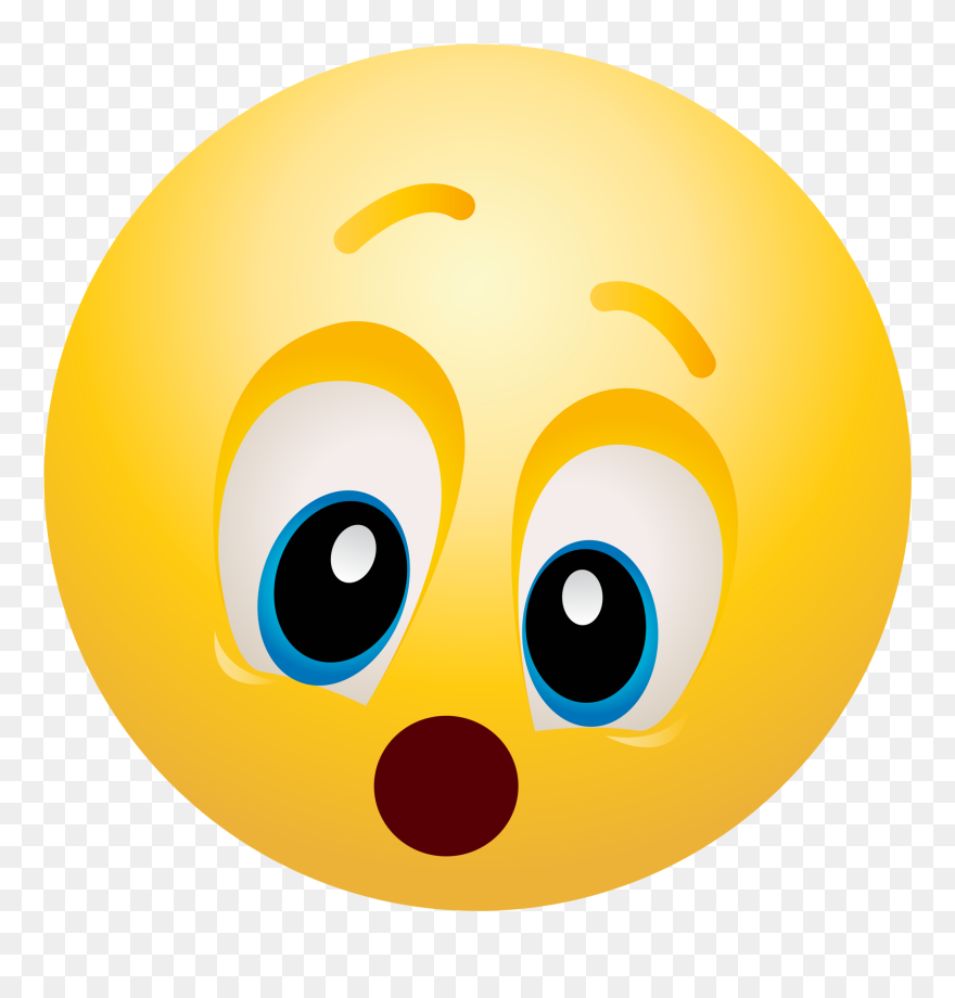 Emoticon Emoji Computer Icons Clip Art - Amazed Emoji Clipart - Png