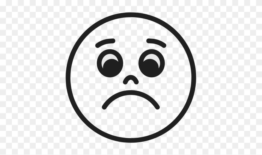 Sad Face Icon Png Image Free Download Searchpng - Sad Face Icon Png Clipart