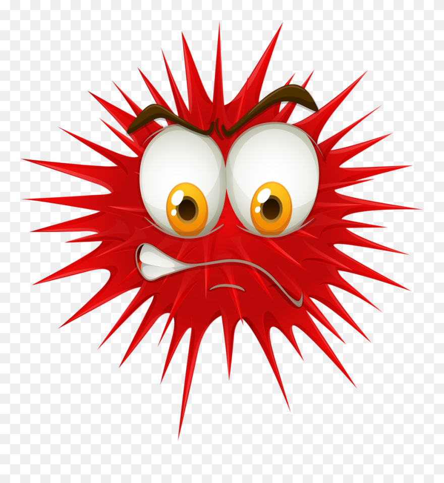 Transparent Thorns Clipart - Funny Emoji Gif Png