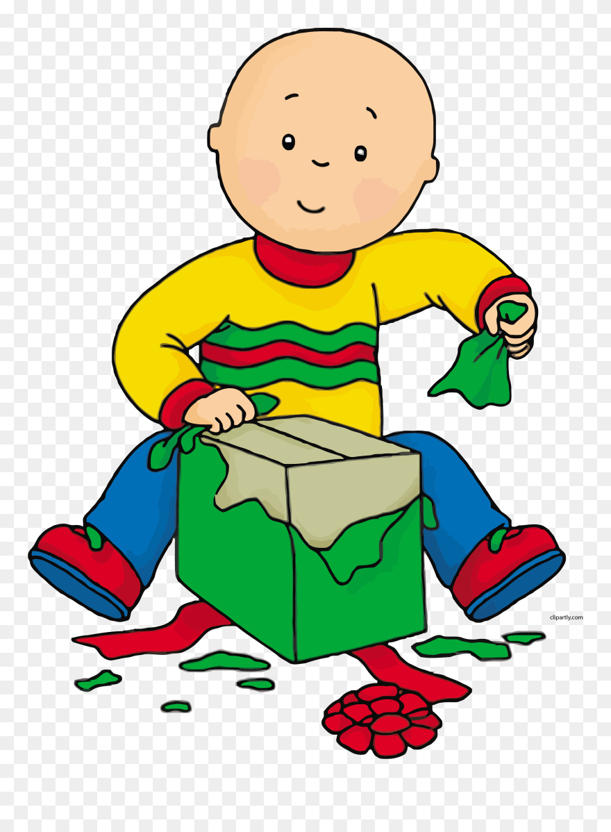 Caillou Big Suprise Png Clipart - Caillou Png Transparent Png