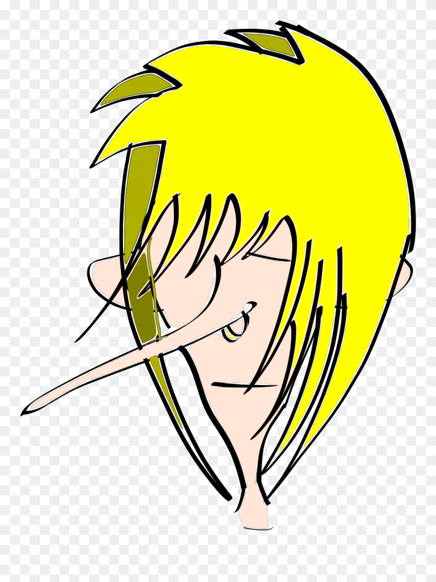 Cartoon Characters Blonde Hair Male Clipart
