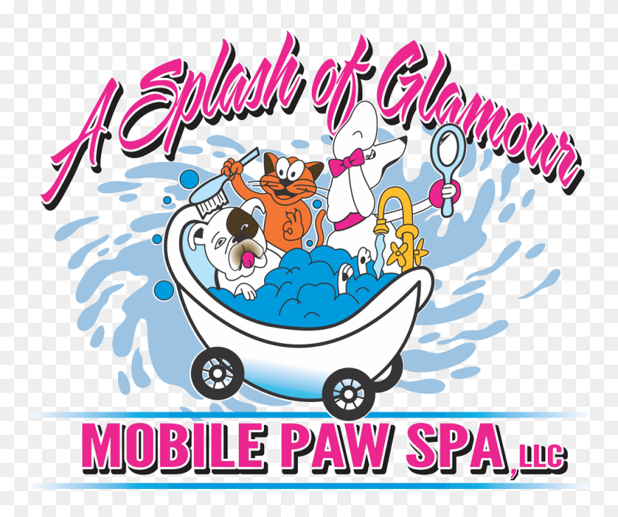 Transparent Personal Grooming Clipart - Mobile Dog Grooming Logos - Png Download