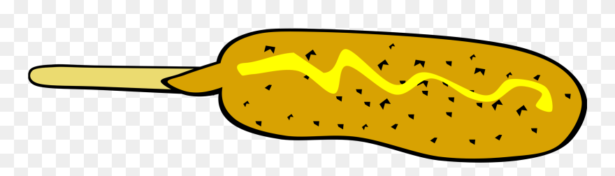 Corn Dog Clip Art - Png Download
