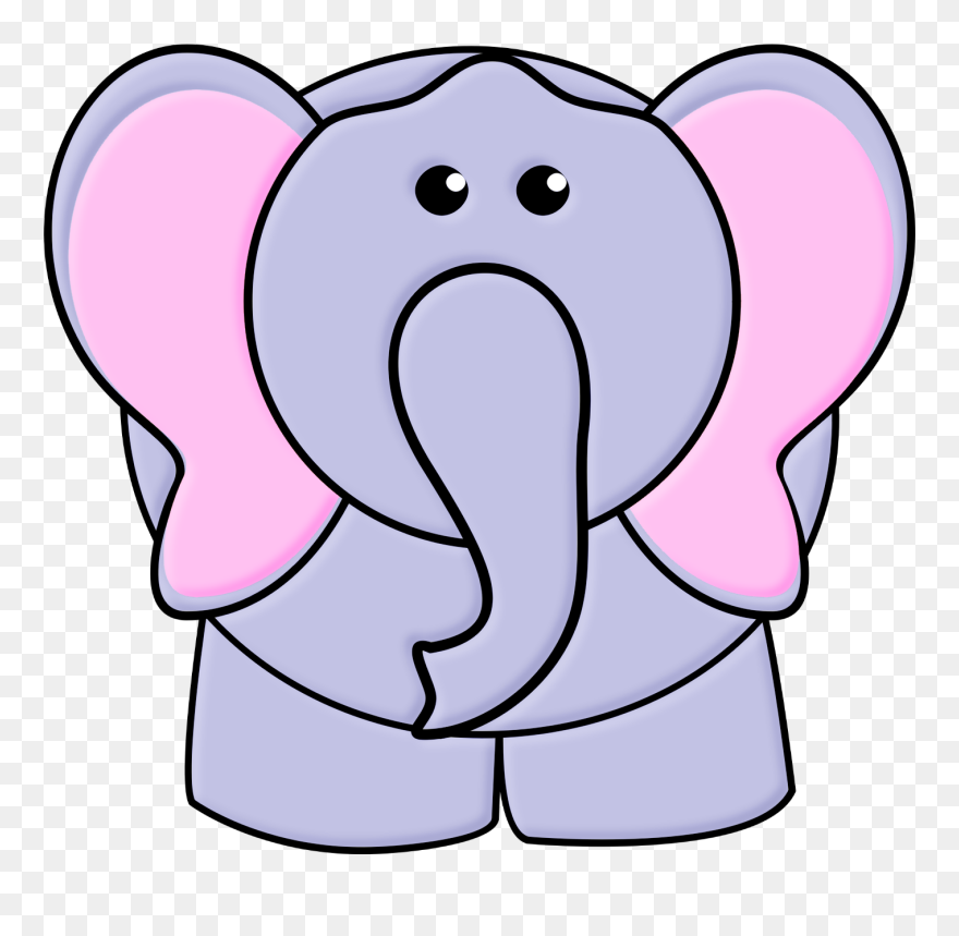 Elephant Sad Clip Art - Png Download