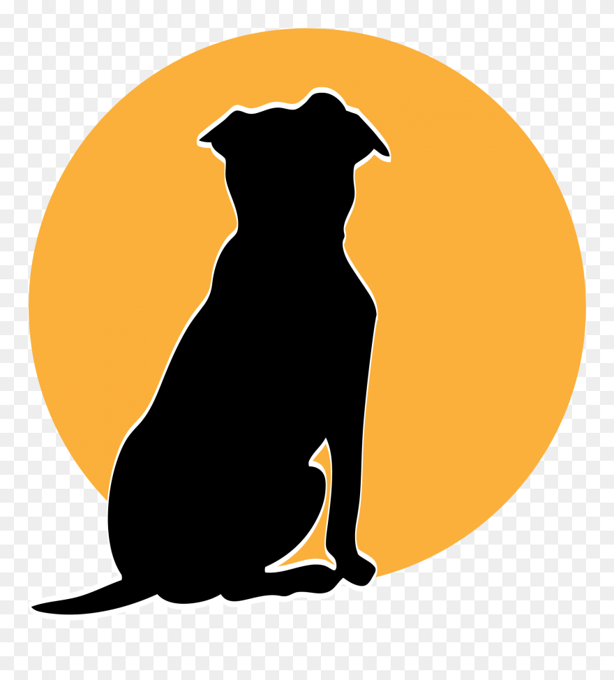 Dog Silhouette Clip Art - Png Download