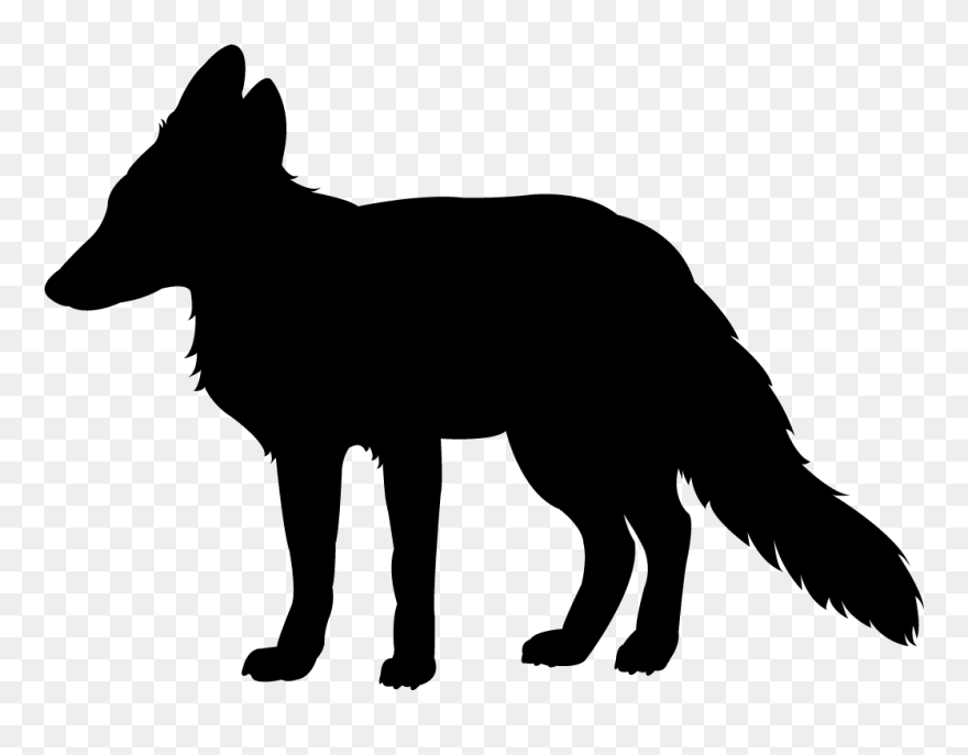 Red At Getdrawings Com - Silhouette Renard Clipart