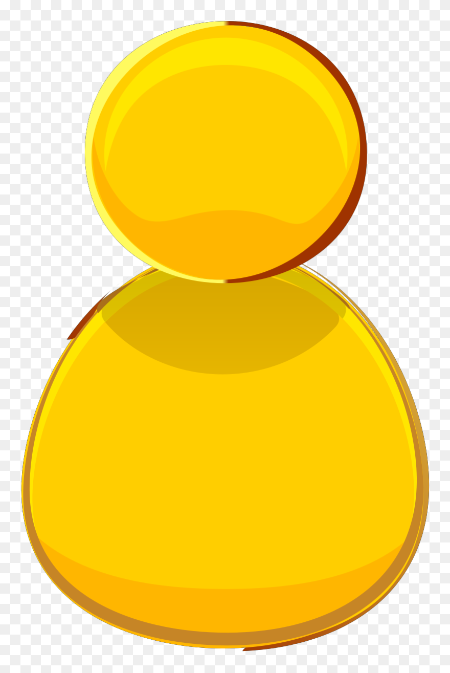 Yellow Person Icon Png Clipart