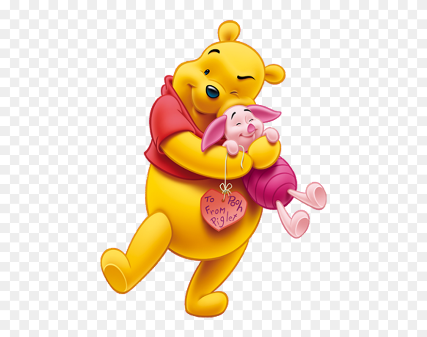 Winnie The Pooh And Piglet Png Clipart
