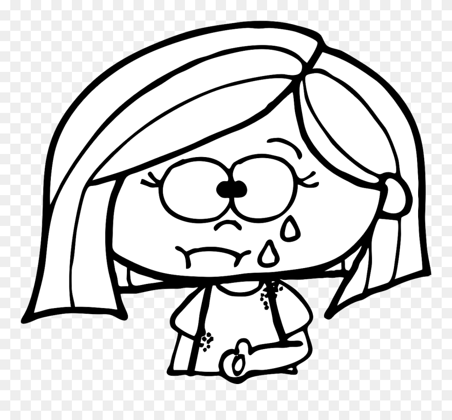 Caricatura Llanto Clipart