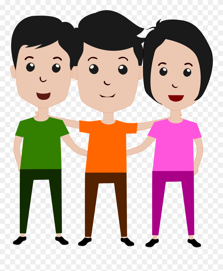 Clipart Friends Png Transparent Png
