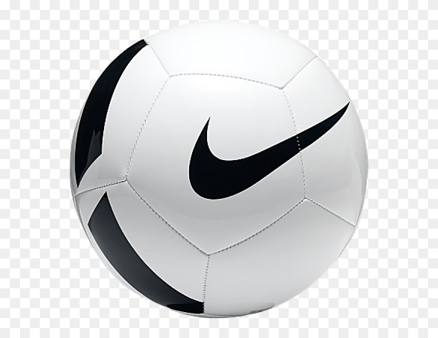 Transparent Nikes Football - Black And White Nike Soccer Ball Clipart