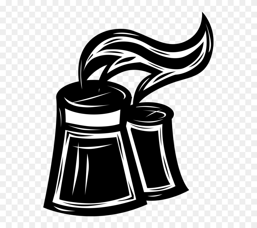 Industry Clipart Power Station - Vector Graphics - Png Download