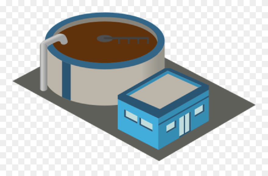 Transparent Treatment Png - Wastewater Treatment Plant Icon Clipart