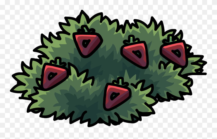 Ou0027berry Bush In Game 4 Clipart Berry Bush- - Free Clipart Berry Bush - Png Download