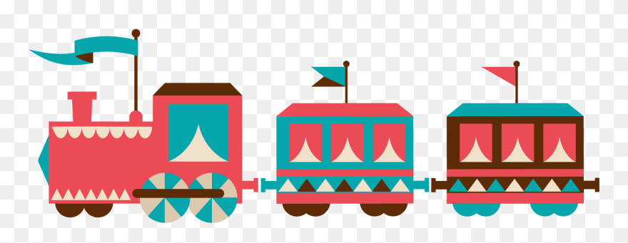 Track Clipart Railway Indian Track - Cartoon Train Transparent Png