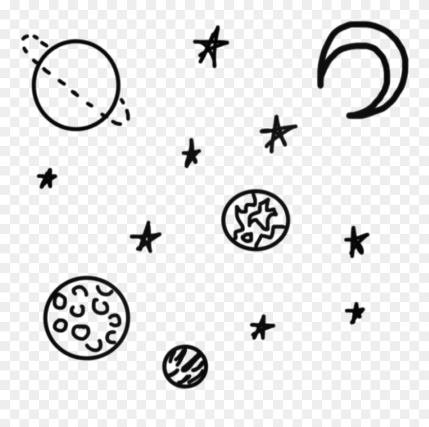 Aesthetic Clipart Space - Aesthetic Transparent Space Png