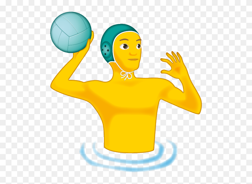 Emoji Water Polo Clipart