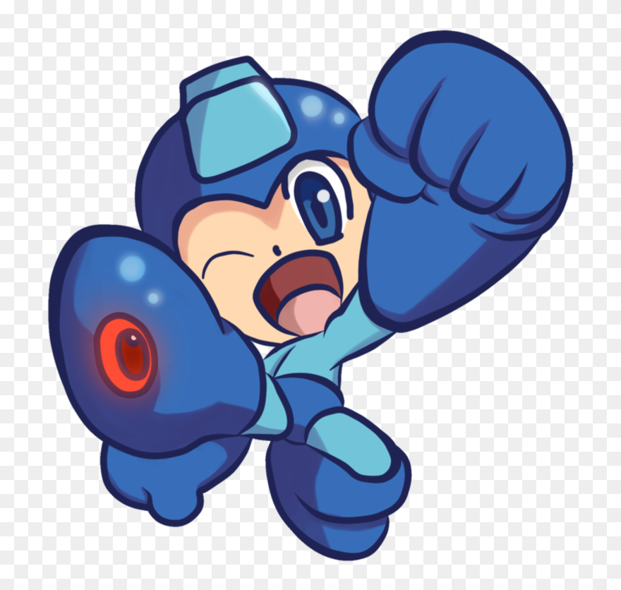 Mega Man X Chibi Clipart