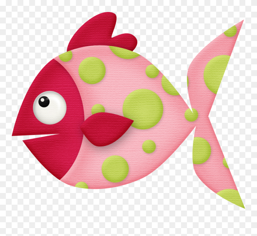 Desenho De Peixe Colorido Clipart