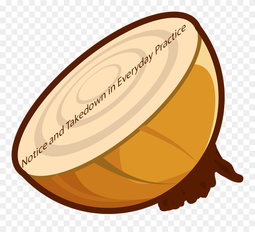 A Flawed Study On The Dmca Peeling Back The Layers - Cooked Onions Clip Art - Png Download