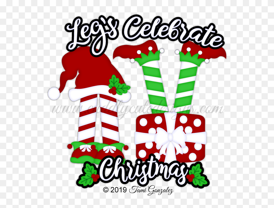 Leg"s Celebrate Christmas Clipart
