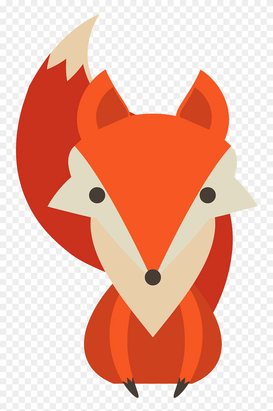 Zorro Y La Cigueña Clipart