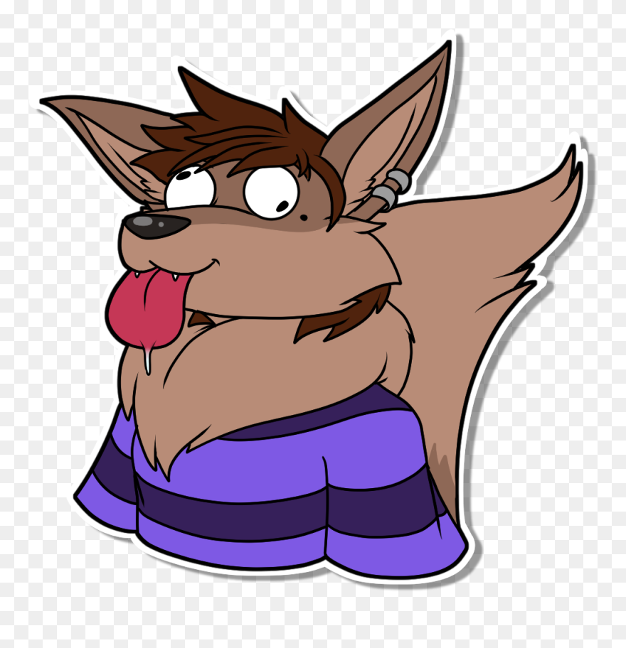 Face Clipart Jackal - Cartoon - Png Download