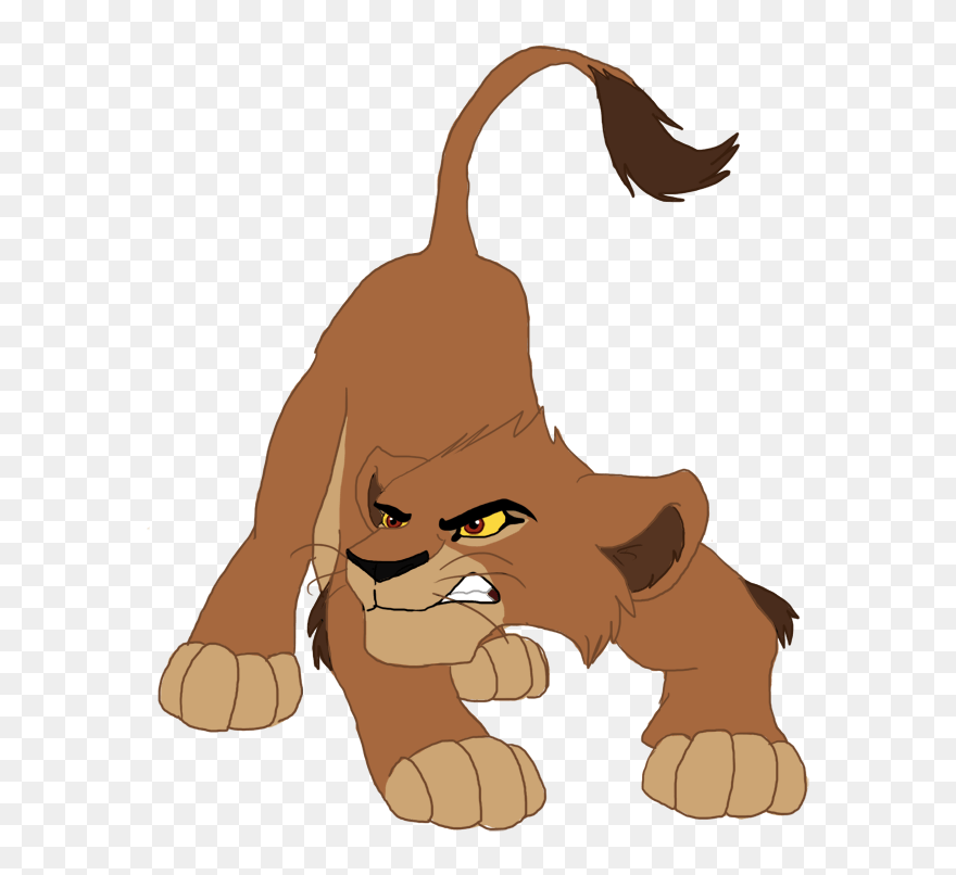 Lion Cub Clip Art - Lion King Nuka Cub - Png Download