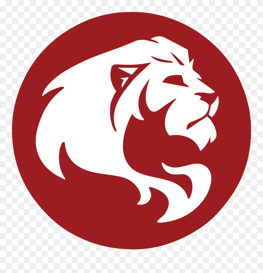 The Red Lion Logo Hotel Roar - Lion Png Logo Red Clipart