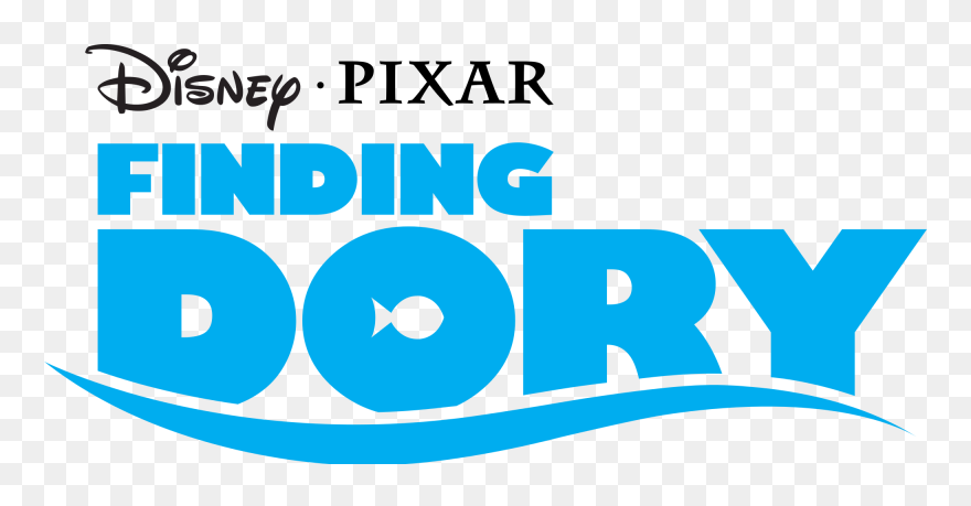 File Dory Svg Wikimedia - Finding Dory Movie Logo Clipart