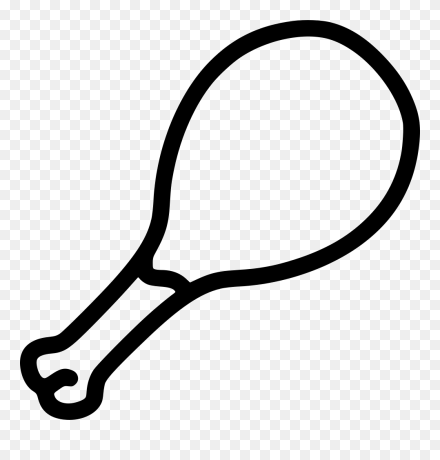 Chicken Leg - Scalable Vector Graphics Clipart