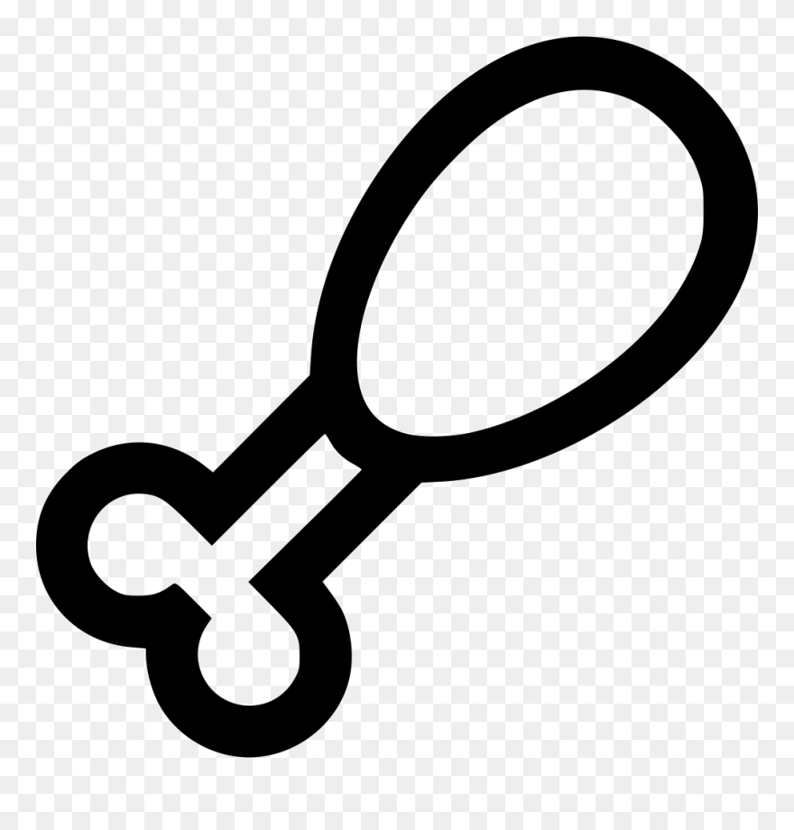 Food Chicken Drumstick - Chicken Wing Icon Png Clipart