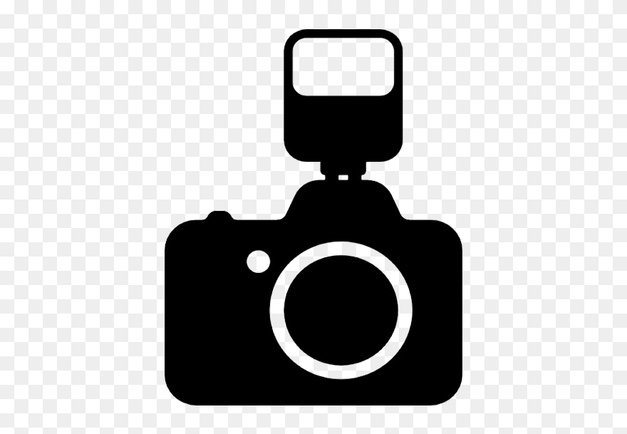 Camera Silhouette Clip Art Camera With Flash Icon Png Download 5770231 Pinclipart