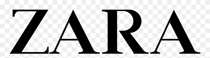Zara Vector Logo Png Clipart