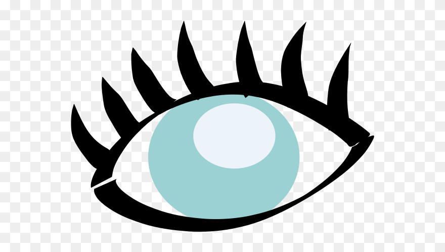 Two Color Eye Vector Image - Clipart Eye Transparent Background - Png Download