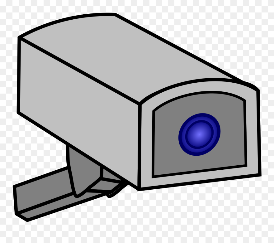 Security Camera Drawing Easy Clipart