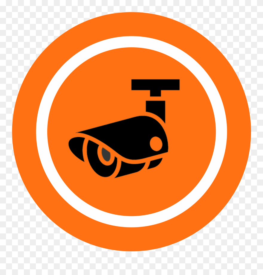 Cctv Symbol - Cctv Cameras Clipart - Png Download