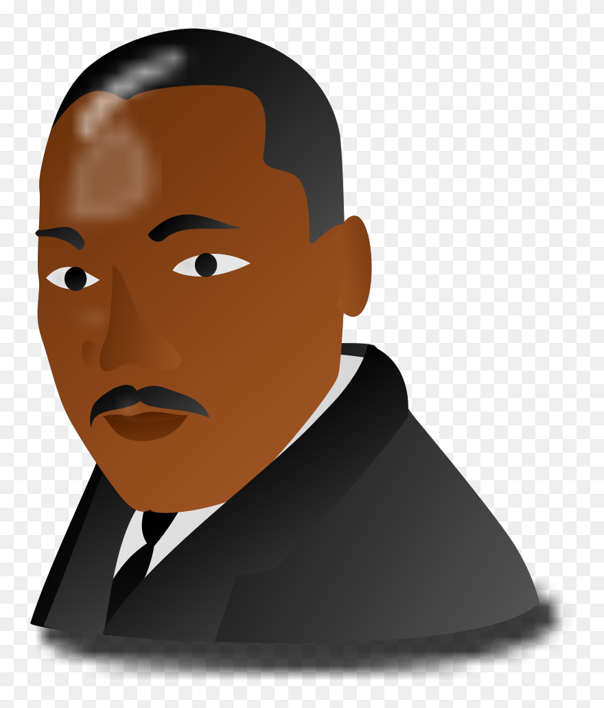 Cartoon Martin Luther King Jr Day Clipart