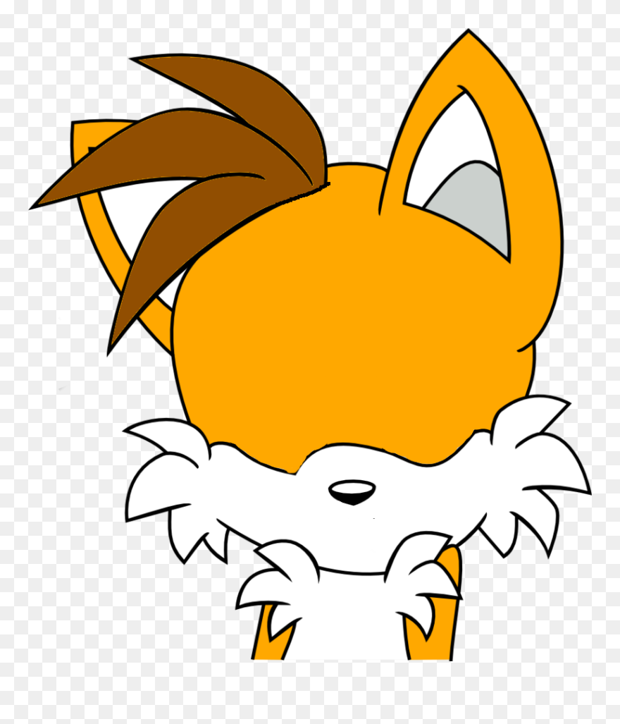 Face Romeo Landinez Co - Shocked Tails Clipart