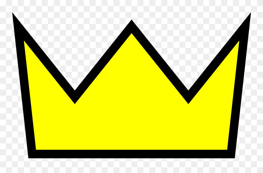 Simple King Crown Cartoon Clipart