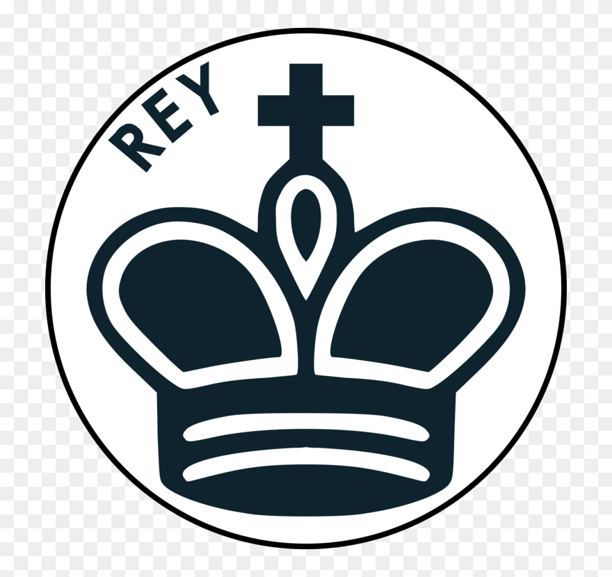 Black Chess King Symbol Clipart
