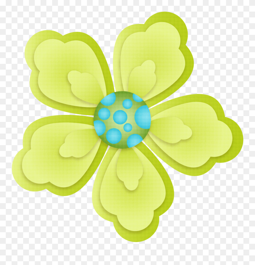 Flor Para Imprimir Animada Clipart