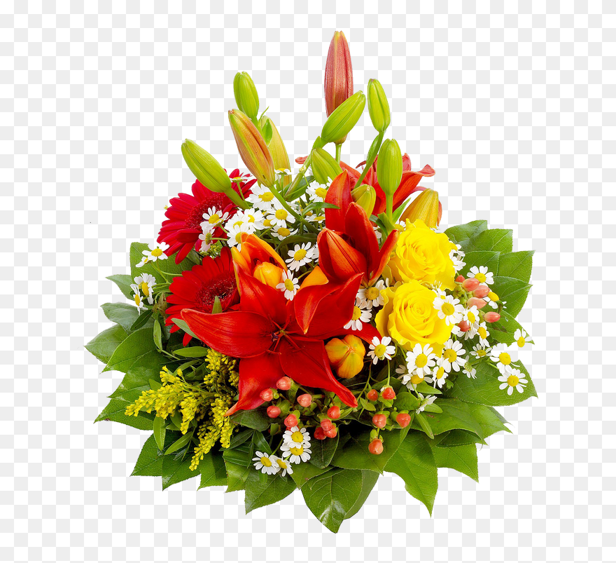 Flower Bouquet Portable Network Graphics Clip Art Image - Transparent Background Flower Bouquet Png