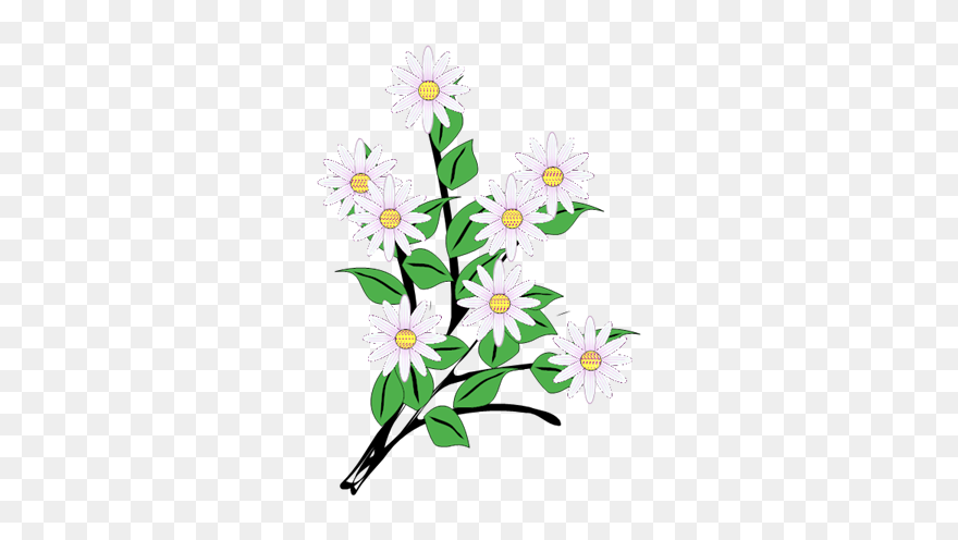 Bunch Of Flowers Clipart