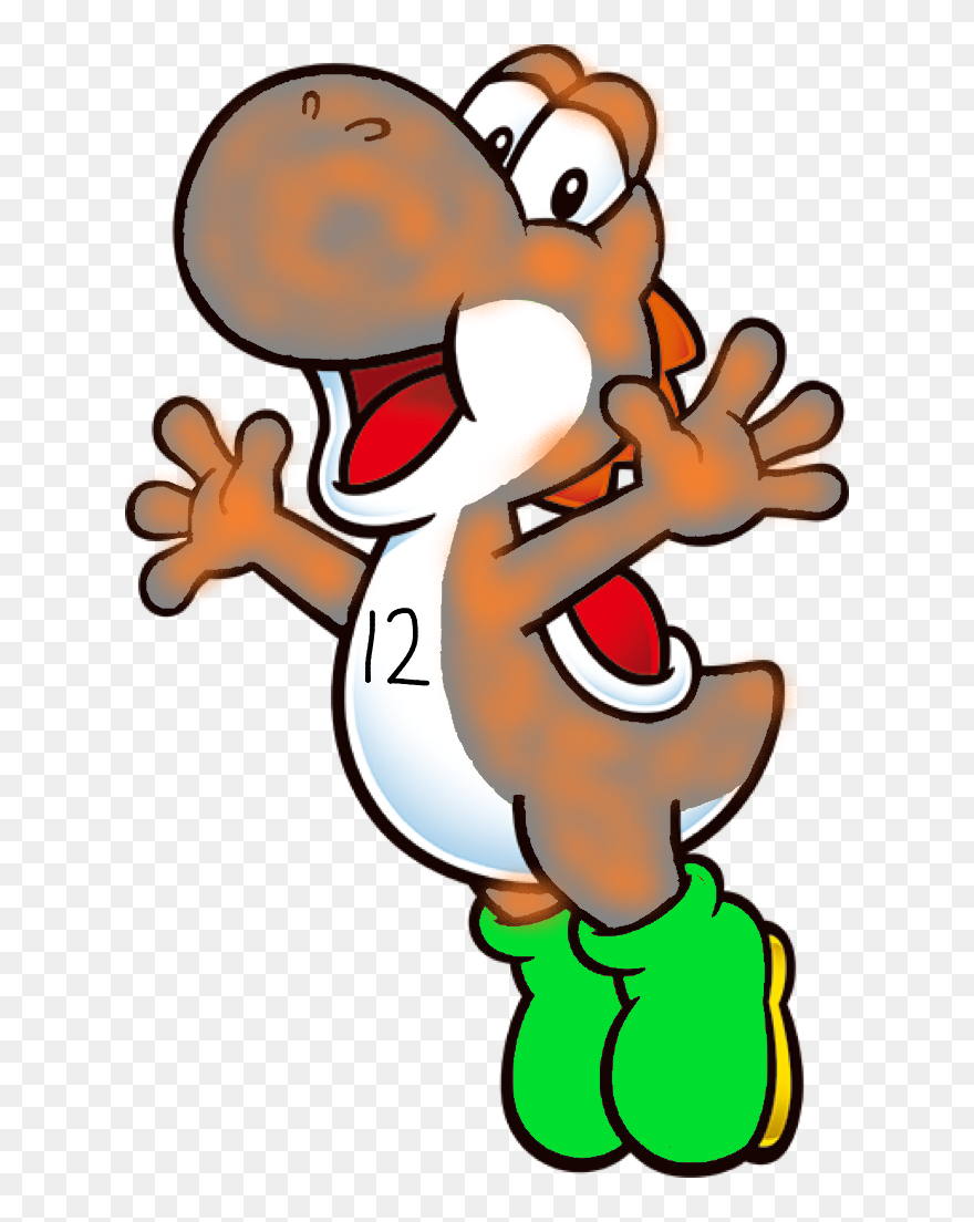 Super Mario Et Yoshi Clipart