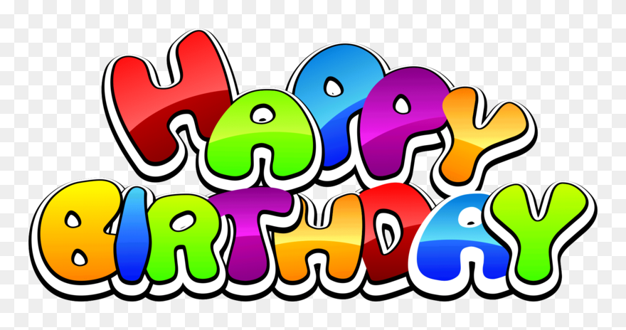 Happy Birthday Png Text Cli - Happy Birthday Clipart Transparent Png