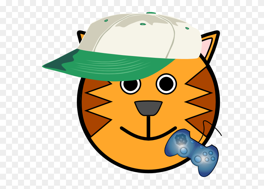 Brother Cat Clip Art - Draw Easy Tiger Face - Png Download