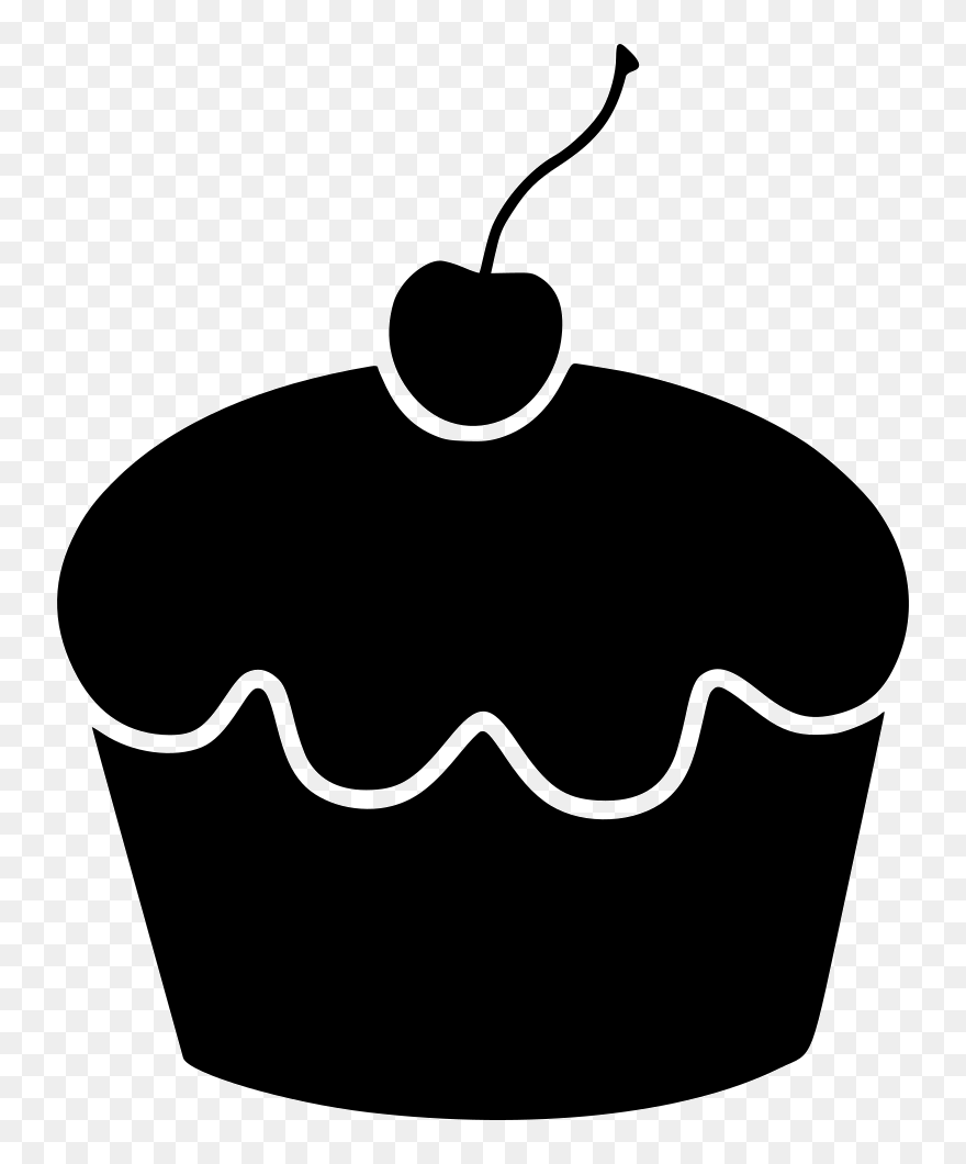 Birthday Cake Computer Icons Clip Art - Cake Silhouette Png Transparent Png