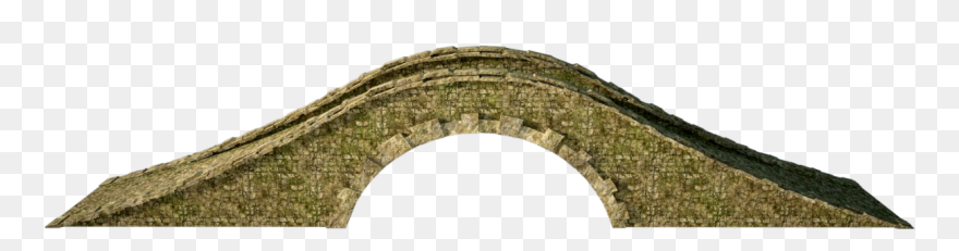 Carved Stone Foot Bridge - Small Bridge Png Clipart